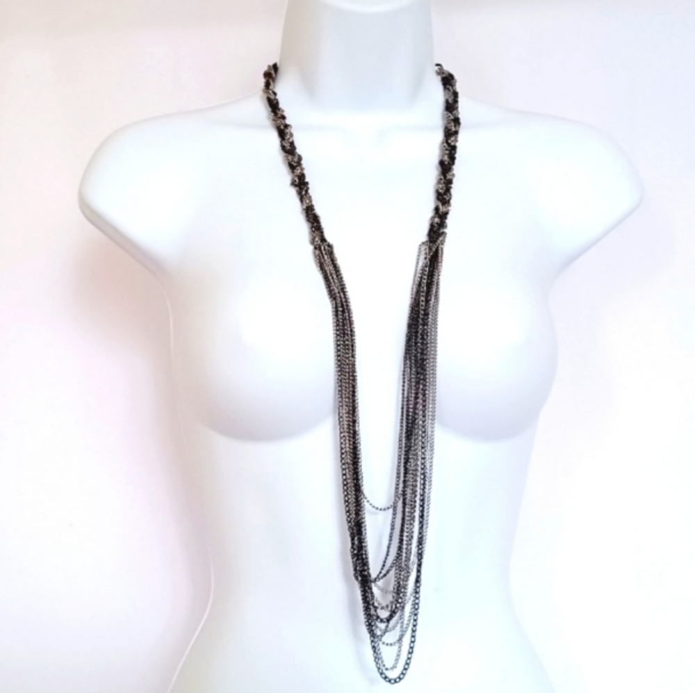 Vintage Multi-strand Layered Necklace